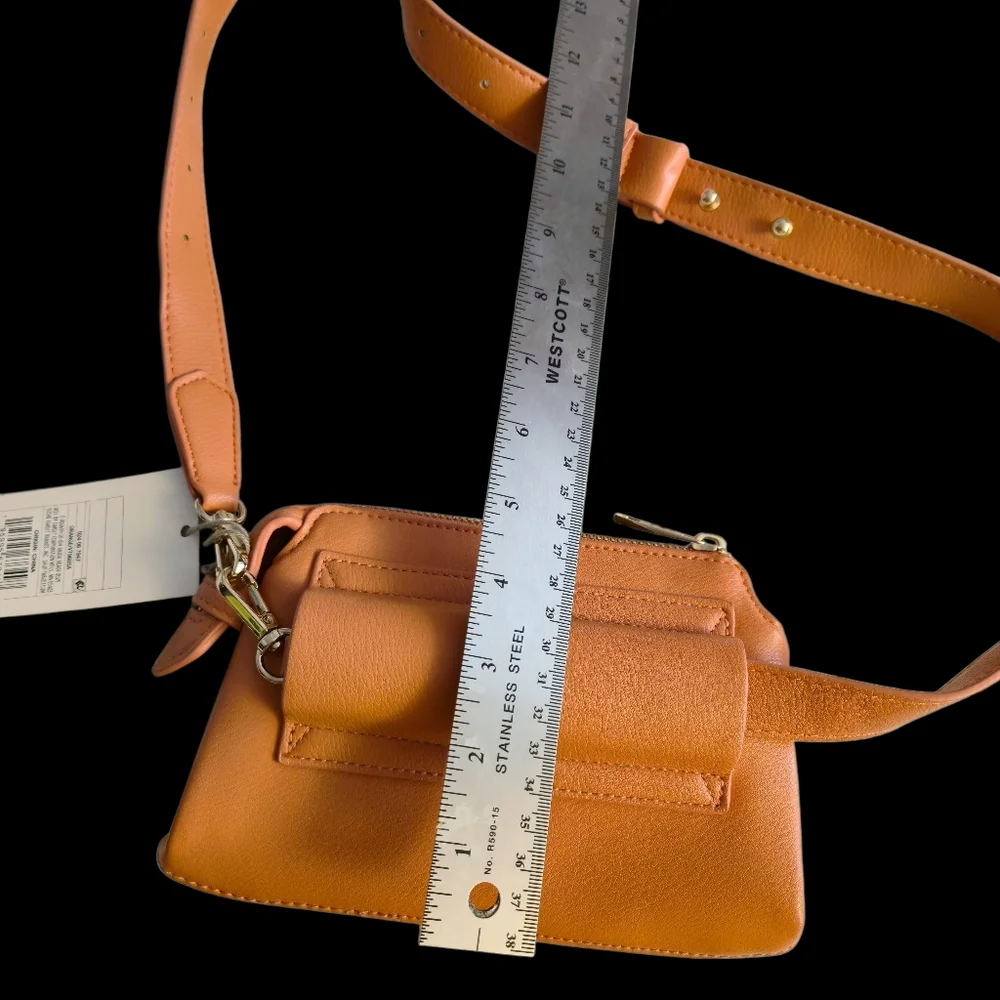 A New Day Small Pale Orange Belt Or Chest Bag. NWT. - Picture 6 of 8